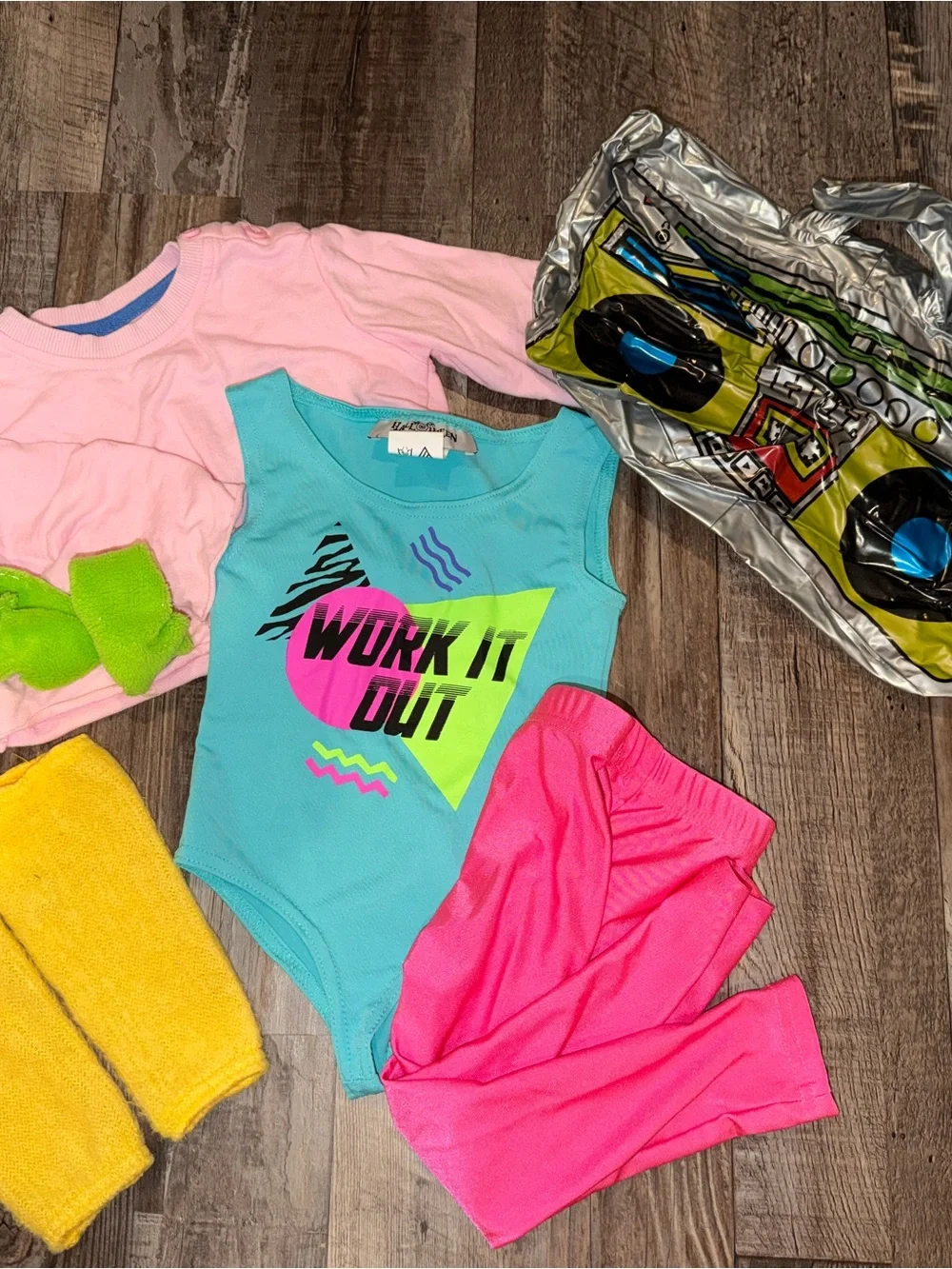 80s Toddler Girls costume